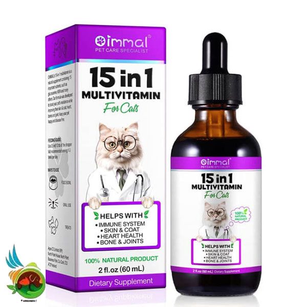 Untitled-1 قطره مولتی ویتامین گربه اویمال Oimmal multivitamin حجم ۶۰ میلی لیتر - تصویر 1