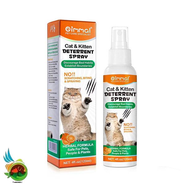 Untitled-1 اسپری بازدارنده گربه اویمال با رایحه پرتغال Oimmal deterrent spray حجم ۱۲۰ میلی لیتر - تصویر 1