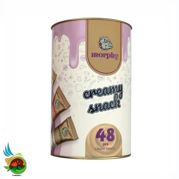 Untitled-1 بستنی گربه مورفی طعم مرغ Morphy creamy snack chicken بسته ۴۸ عددی - تصویر 1
