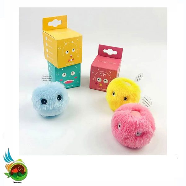 Untitled-1 اسباب بازی گربه مدل توپ موزیکال مخملی - تصویر 1