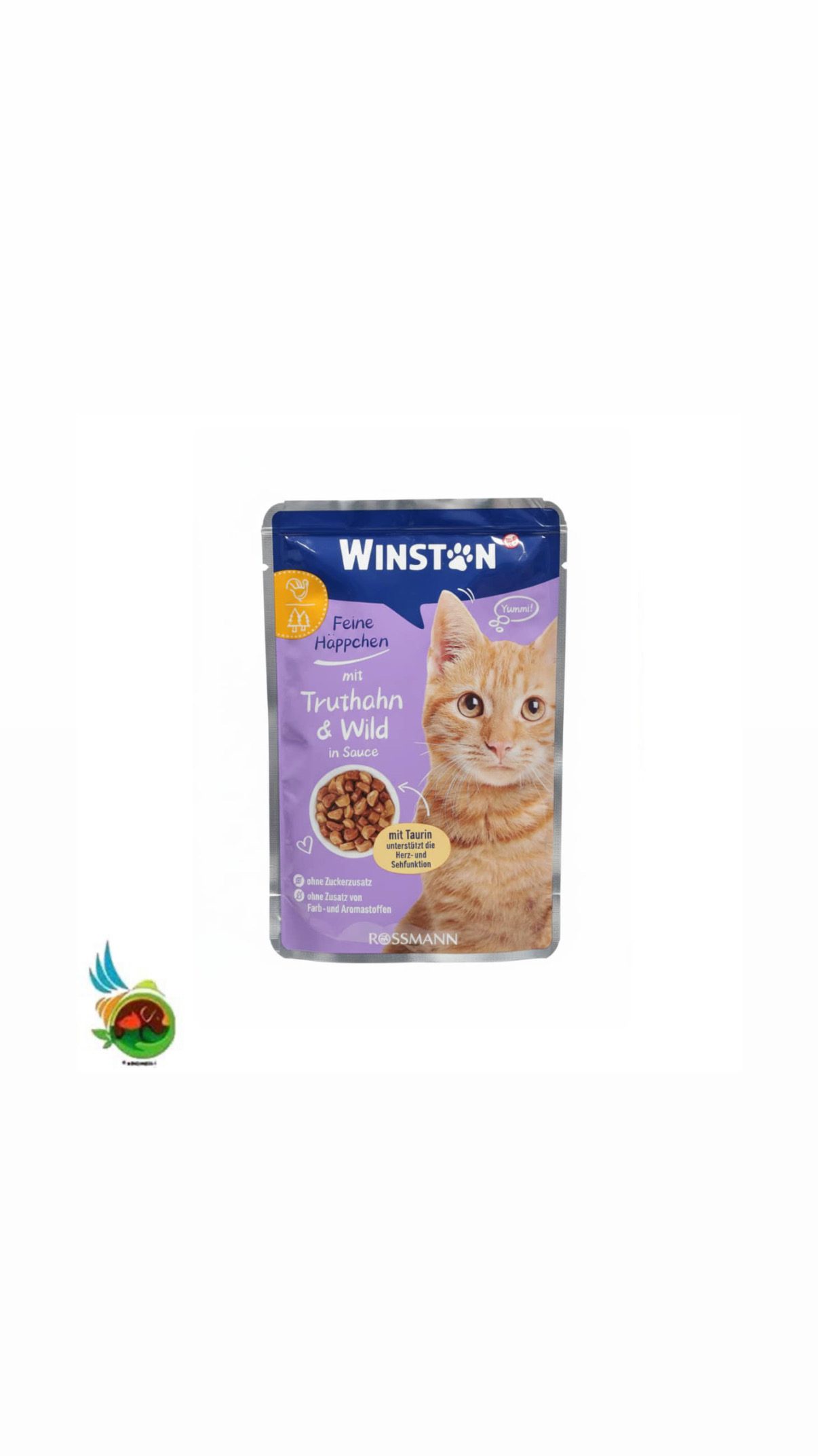 Screenshot پوچ گربه وینستون طعم بوقلمون و شکار در سس Winston mit truthahn & wild in sauce وزن ۱۰۰ گرم - تصویر 1