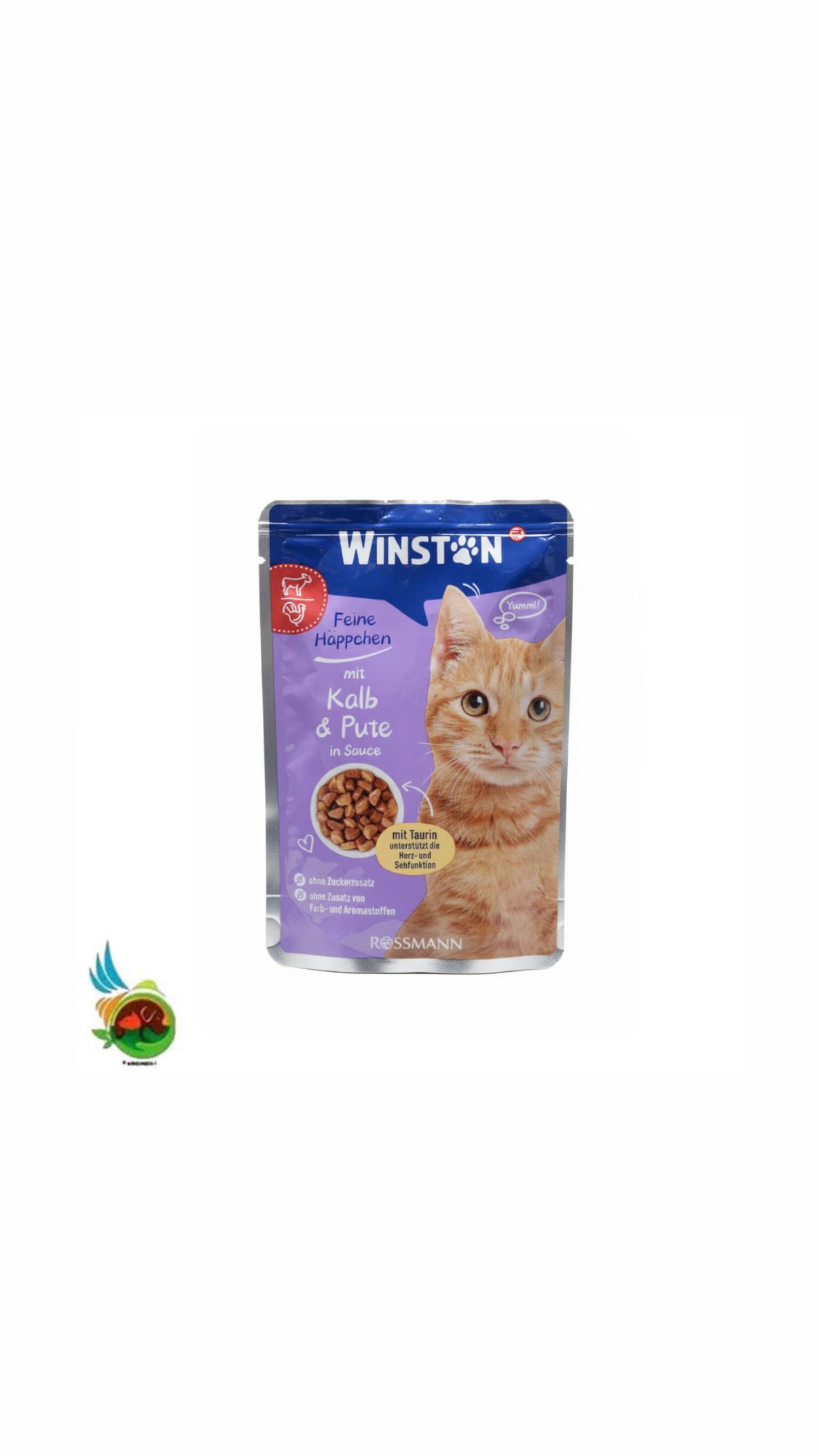 Screenshot پوچ گربه وینستون طعم گوساله و بوقلمون در سس Winston mit kalb & pute in sauce وزن ۱۰۰ گرم - تصویر 1