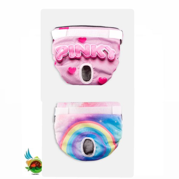 پوشک شورتکس سگ طرح دار ماده تادو