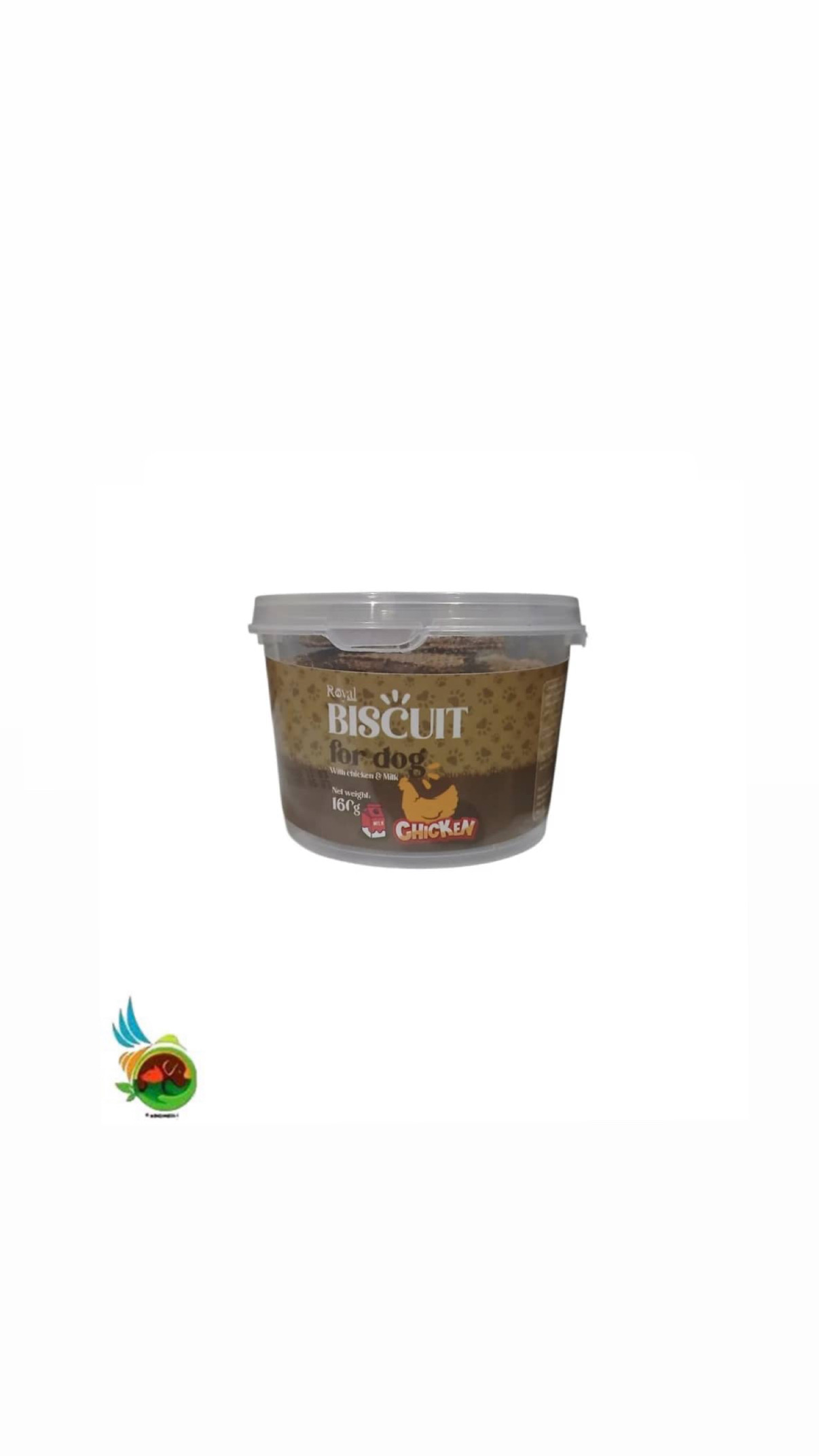 Screenshot تشویقی بیسکوییتی سگ رویال کوکو طعم مرغ و شیر Royal coco biscuit for dog with chicken & milk وزن 160 گرم - تصویر 1