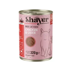 کنسرو گربه شایر طعم مرغ و جگر Sheba Chicken and Liver 320 گرم