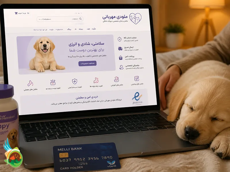 خرید مکمل غذایی توله سگ از سایت معتبر