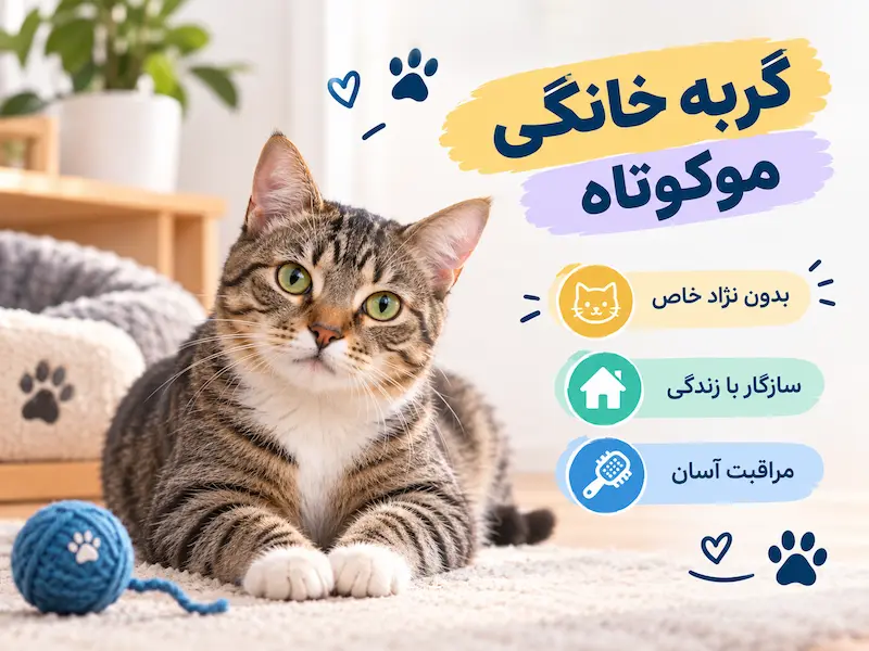 گربه خانگی موکوتاه