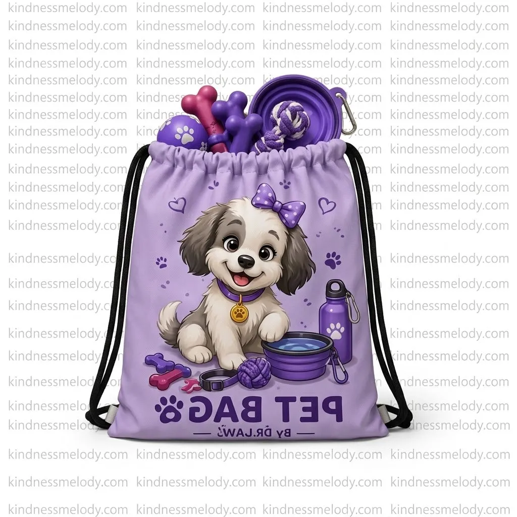 pet-bag پت بگ طرح دار کیف حمل حیوانات خانگی Pet Bag بسته ۱ عددی - تصویر 1