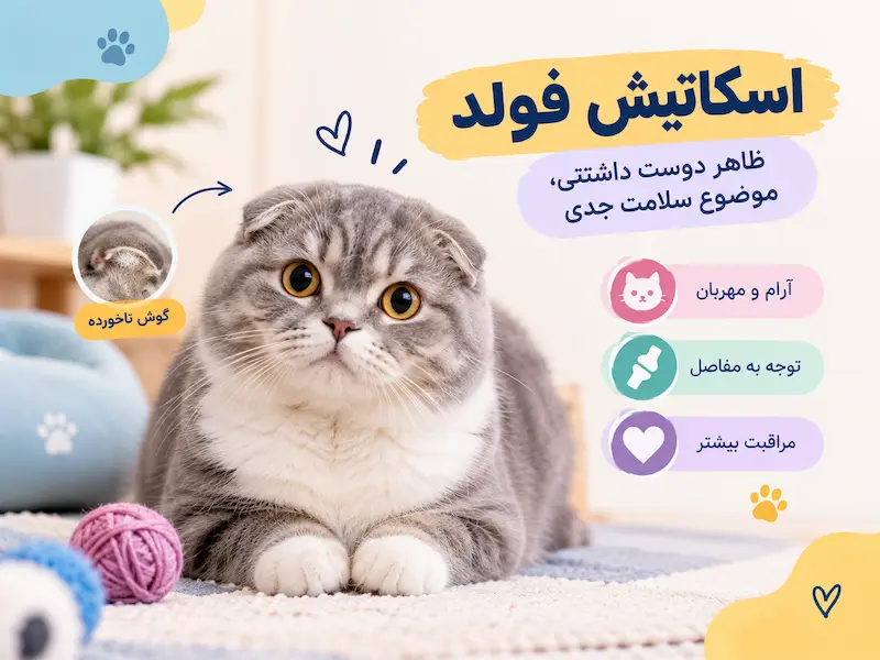 گربه اسکاتیش فولد